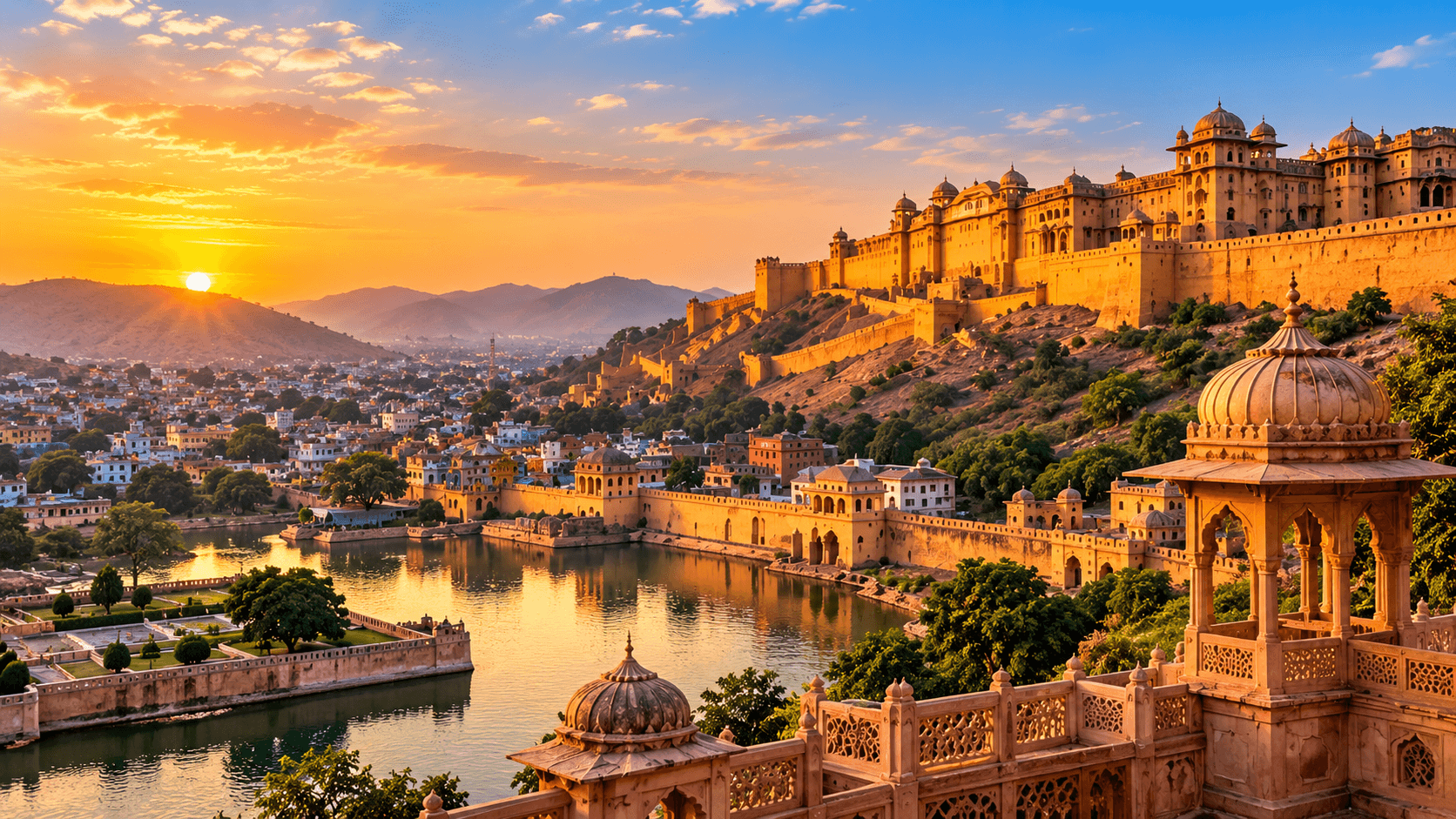 Rajasthan road trip > golden light